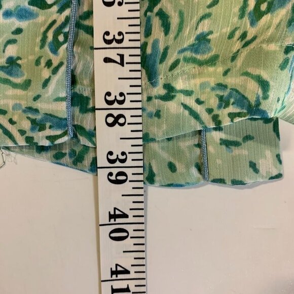 Oscar De La Renta Women's Sheer Long Sleeve Mid LEngth Kimono Size S - Picture 12 of 12